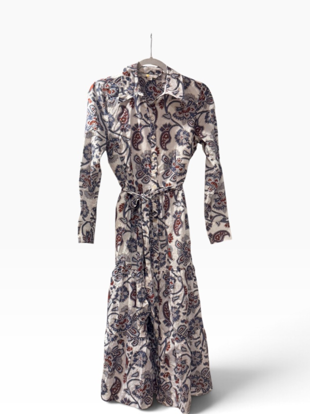 NWOT Boden Maxi Shirt Dress Women's Size S like New